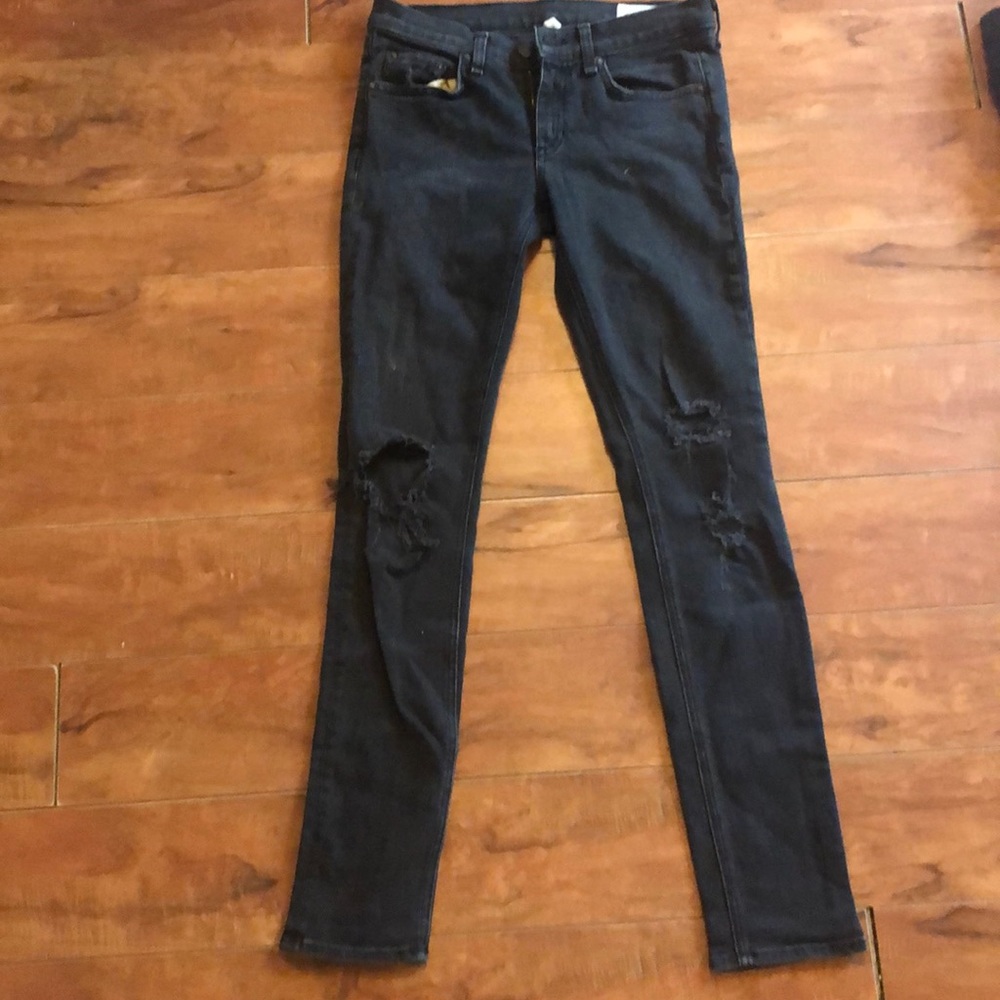 Rag and Bone jeans womens 2 25 black